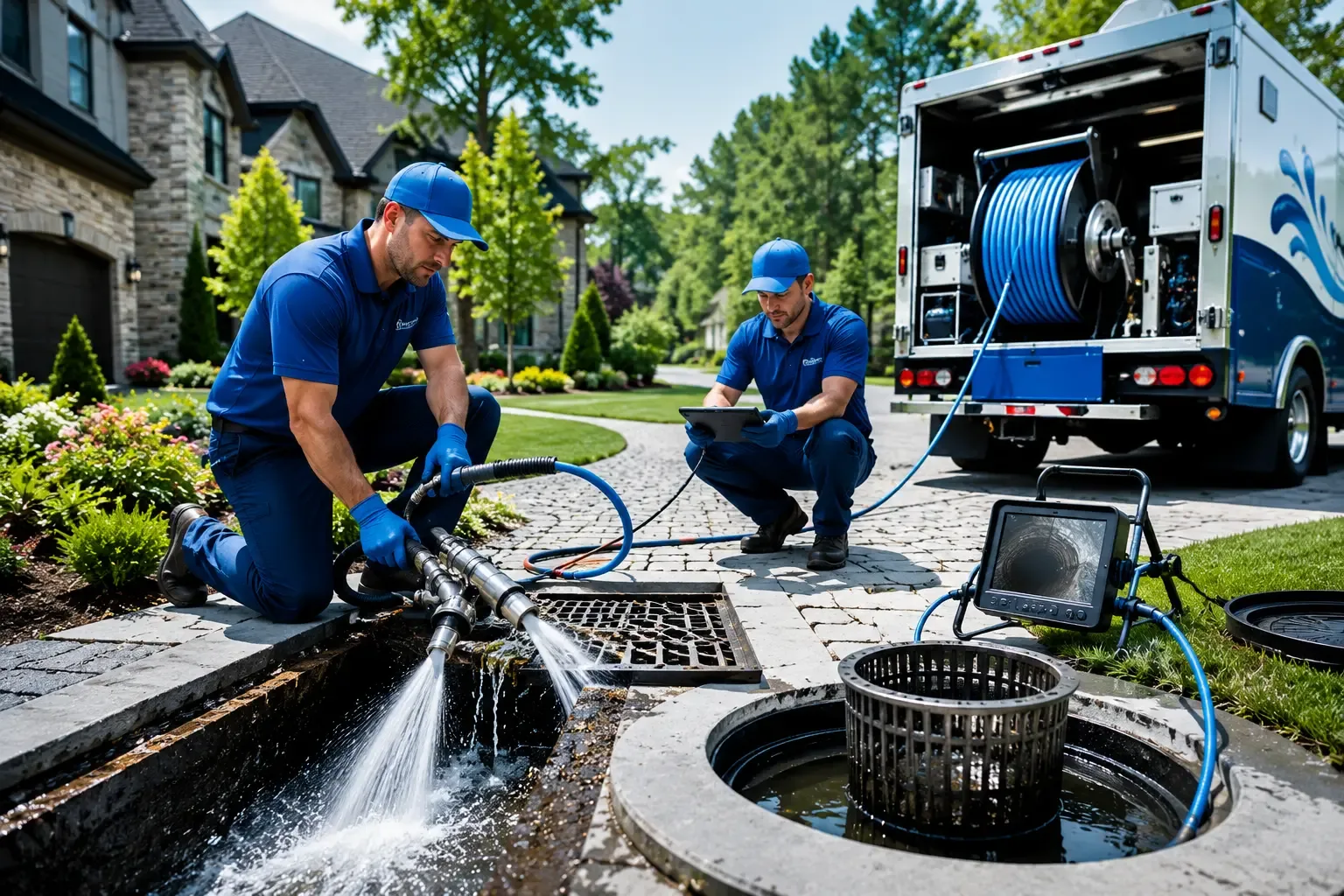 Local outdoor drain cleaning professionals in La Fayette, KY