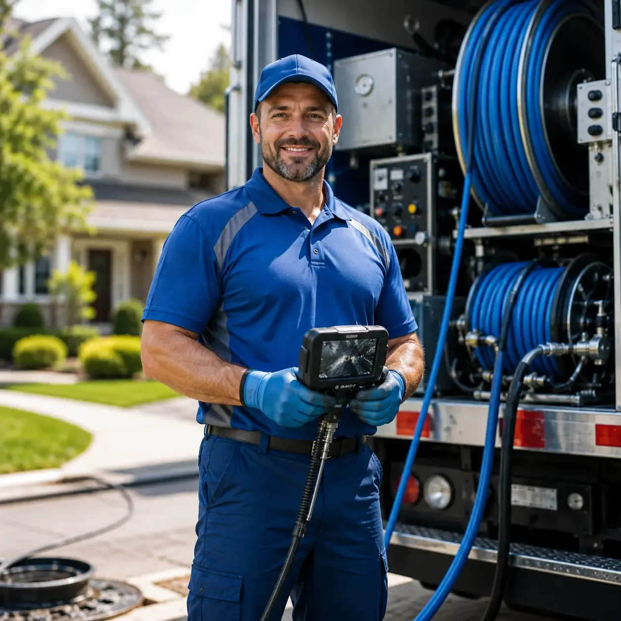 Local outdoor drain cleaning specialists in La Fayette, KY